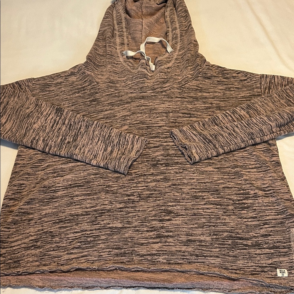 Billabong Tan Hooded Shirt